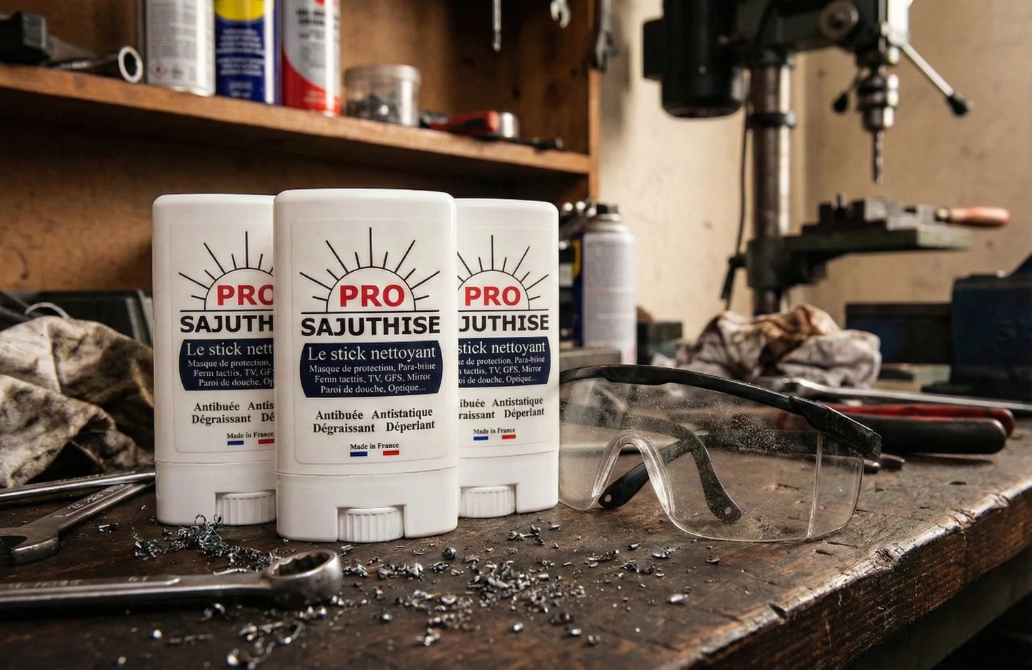 Stick nettoyant Sajuthise LARGE | Pack 3 sticks