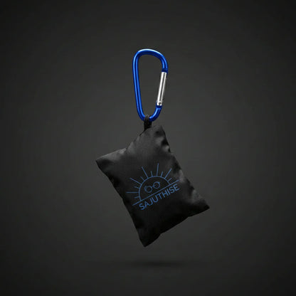 Microfibre Lunettes & Pochette | Bleue