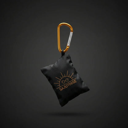 Microfibre Lunettes & Pochette | Orange