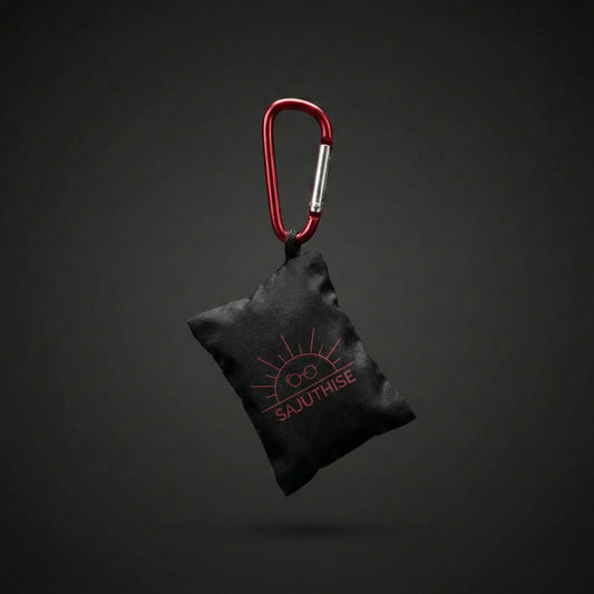 Microfibre Lunettes & Pochette | Rouge